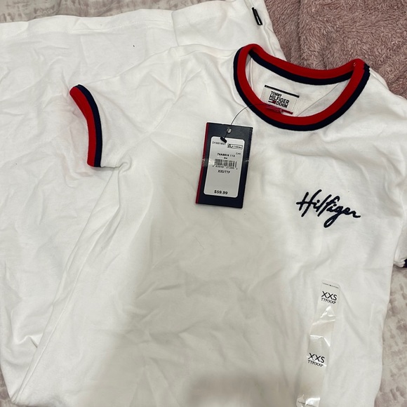 White t-shirt dress Tommy Hilfiger - Picture 1 of 2